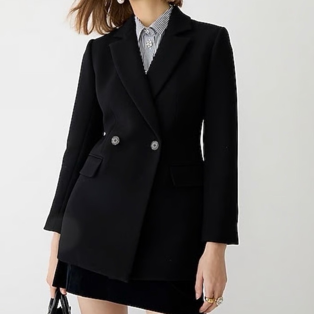 J. Crew Double Layer Blazer Italian Wool